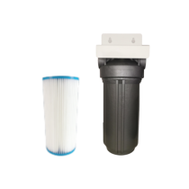 Osmio Whole House Sediment Water Filter System 4.5" x 10" Pleated 5 Micron
