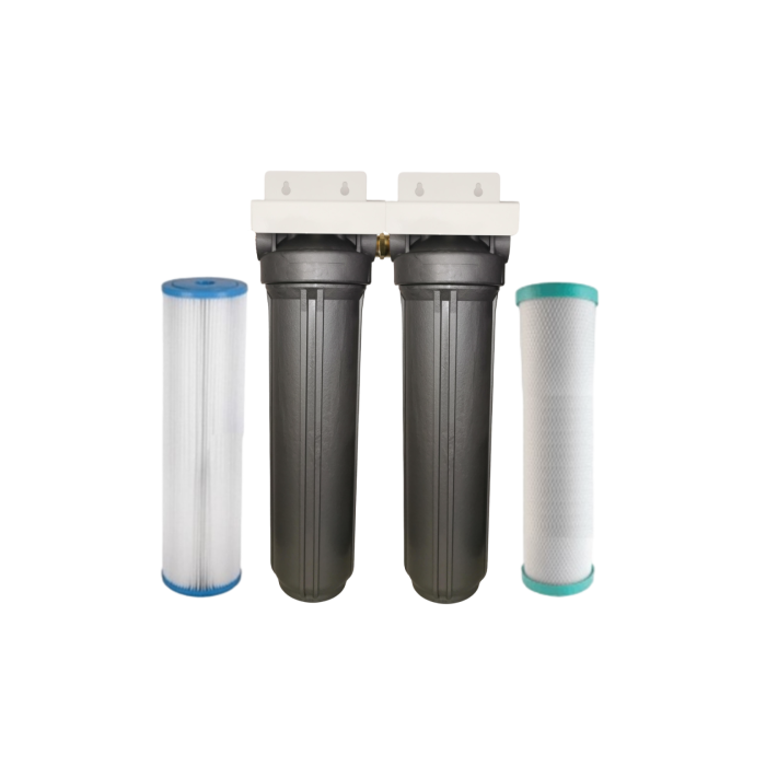Osmio Pro 4.5 x 20 Inch Dual Whole House Water Filter System