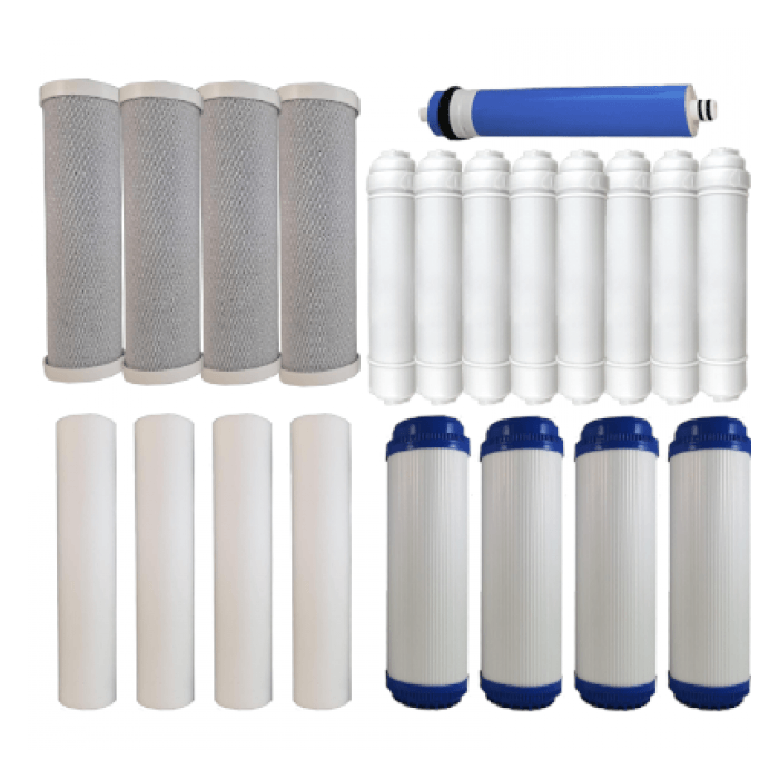 Osmio Grey Line 7 Stage 2 Year Replacement FIlter Bundle